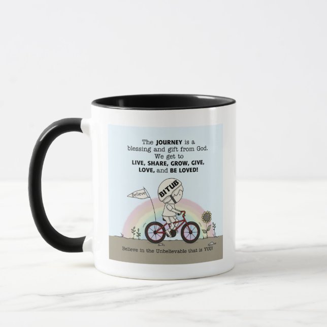 Le voyage est un mug cadeau (Gauche)