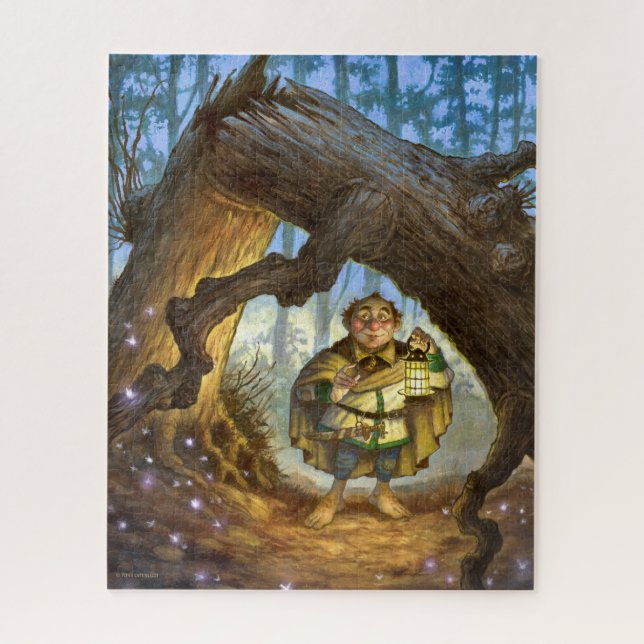 « Le voyageur du crépuscule » Puzzle 500 pièces (Vertical)