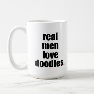 Le vrai amour d'hommes gribouille la tasse