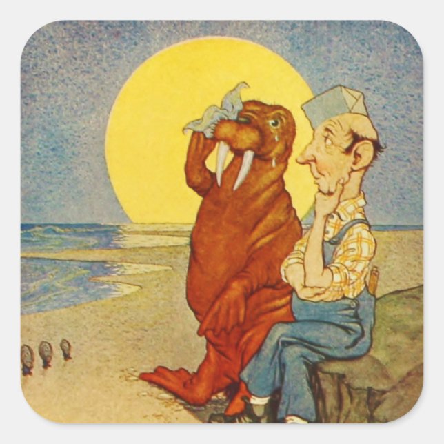 Le Walrus et le Sticker Carpenter (Devant)