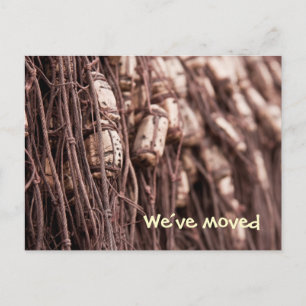 Le we´ve de filet de pêche a déplacé la carte