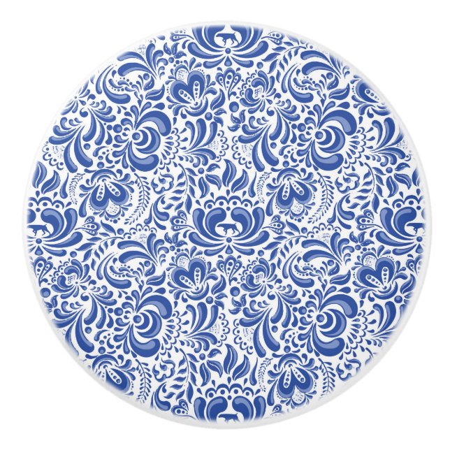 LE WEIMARANER ET LE BOUTON ROND EN CÉRAMIQUE (Devant)