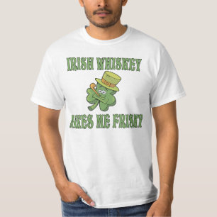 Le whiskey irlandais me fait le T-shirt vif