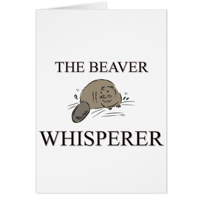 Le Whisperer de castor (Devant)