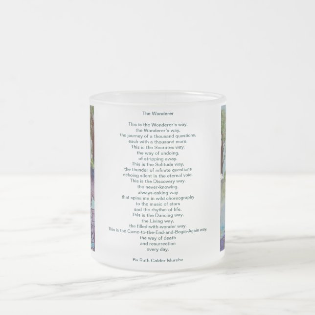 Le Wonderer - par Ruth Calder Murphy - tasse (Centre)
