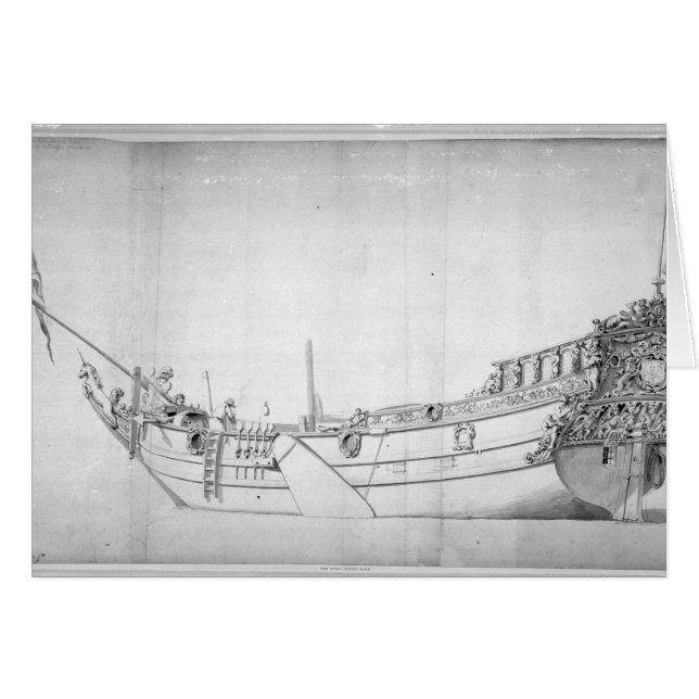 Le yacht royal 'Mary (Devant horizontal)