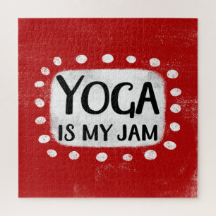 Le Yoga Est Mon Jam Jigsaw Puzzle
