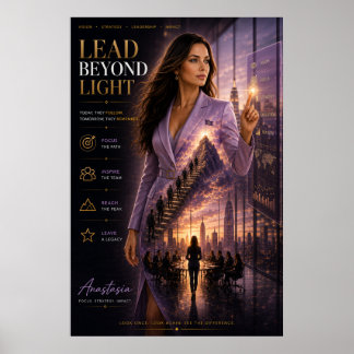 Lead Beyond Light – Affiche de direction exécutive