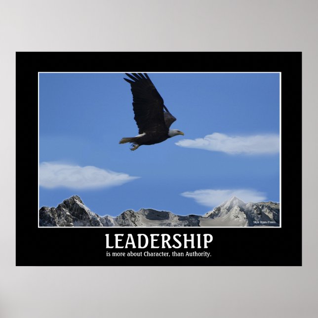 LEADERSHIP ~ Poster Motivationnel plus petit de l' (Devant)