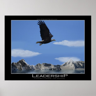 LEADERSHIP ~ Poster Motivationnel plus petit de l'