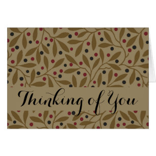 Leaf Berry Classique Colorful Art Motif