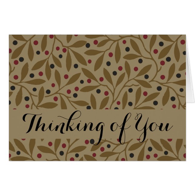 Leaf Berry Classique Colorful Art Motif (Devant horizontal)