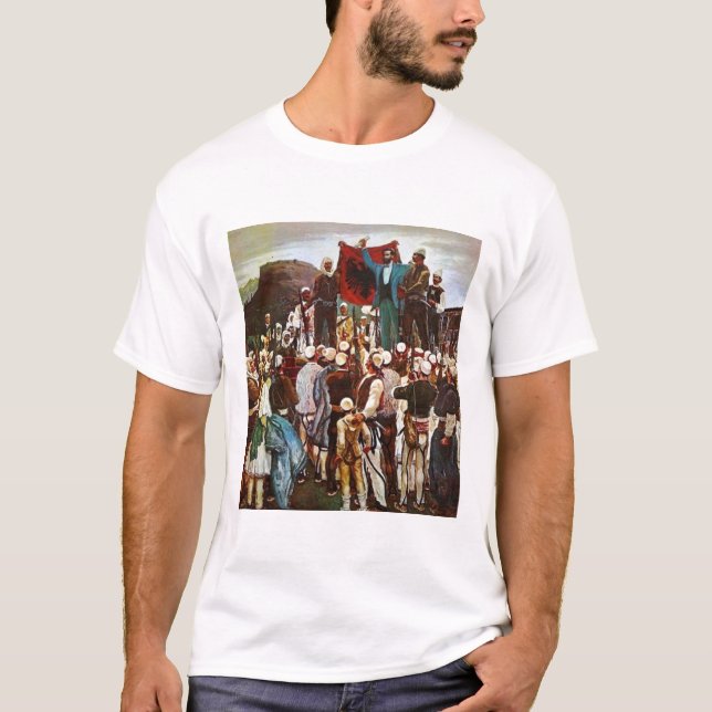 Leage de T-shirt de Prizren (unité albanaise) (Devant)