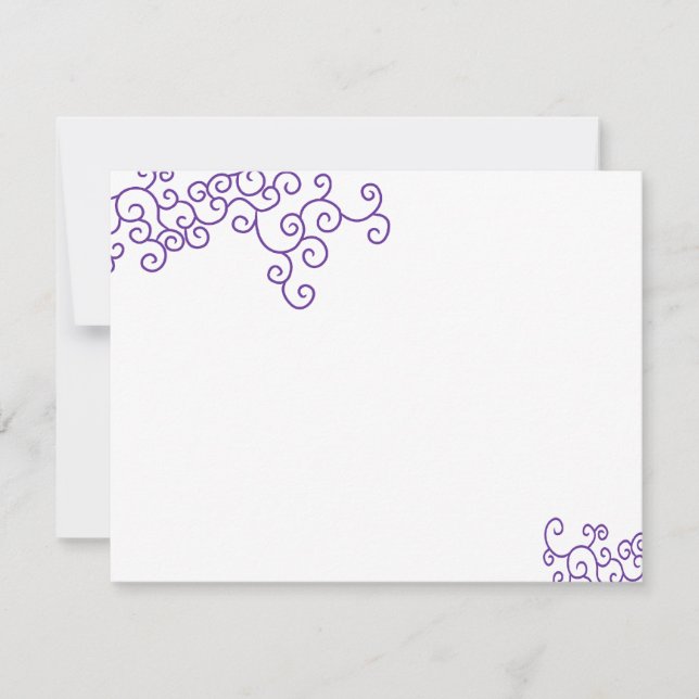 Leah Custom Bat mitzvah RSVP (Devant)