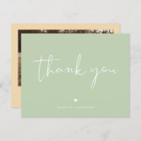 LEAH Vibrant Pastel Joli Carte de remerciements Ph