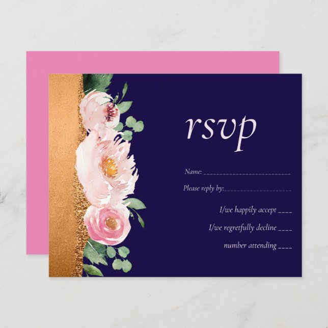 LeahG Budget Rose Glamor Girly Mariage (Devant / Derrière)