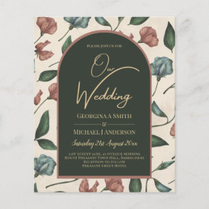 LeahG Emerald Green Terracotta Gold Mariage de aut