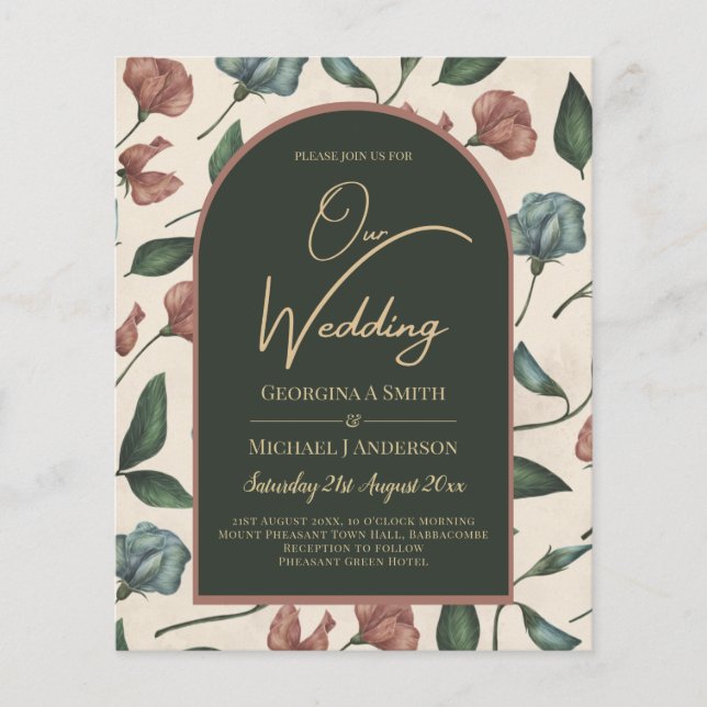 LeahG Emerald Green Terracotta Gold Mariage de aut (Devant)