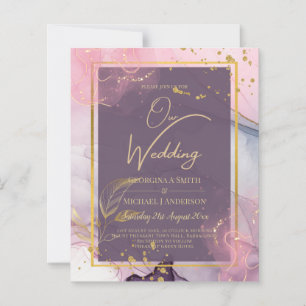 LeahG® Lavender INK Mauve Purple Mariage or