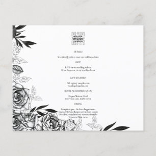 LeahG Roses blanches et noires superposition de ph