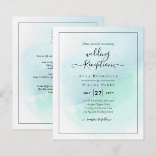 LeahG Verre de mer Turquoise Turquoise Bleu Mariag