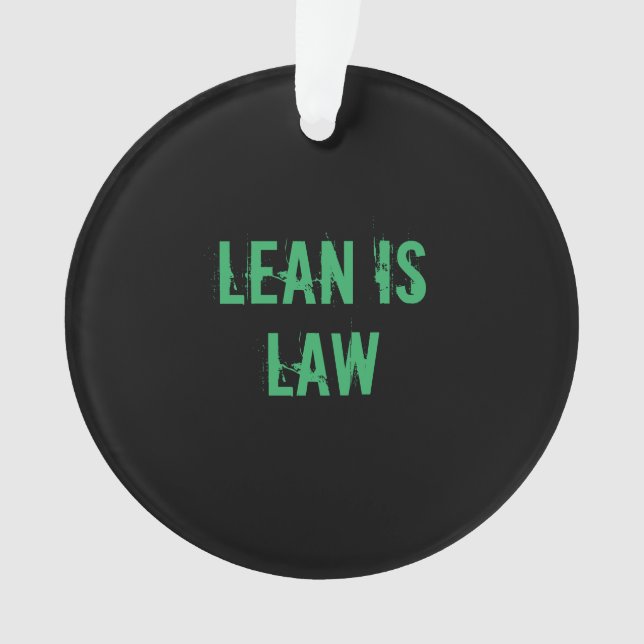 Lean is Law Fitness Personal Trainer Bodybuilding (devant)