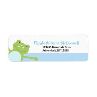 Leap Frog Froggy Étiquettes de adresse personnalis