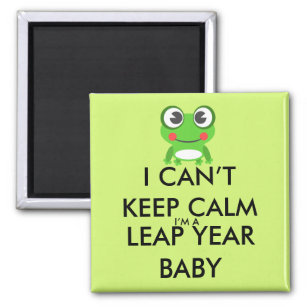 Leap Year/ Leap Day Baby Magnet