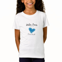 L'eau, c'est la vie. T-shirt fille