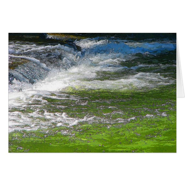 L'eau de précipitation (Devant horizontal)