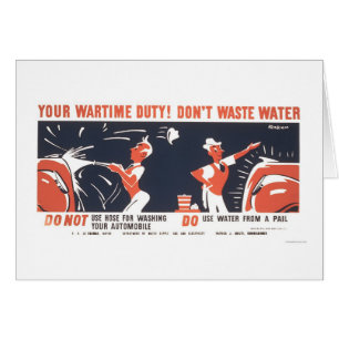 L'eau est 2ÈME GUERRE MONDIALE important WPA 1942