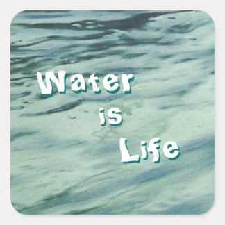 L'eau est un Stickers Vie