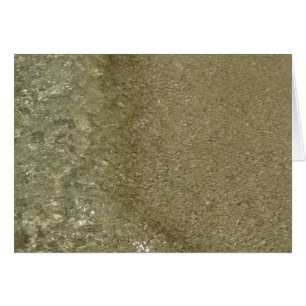 L'eau sur la plage II Photographie Abstraite de la