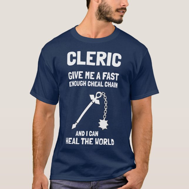 L'ecclésiastique T-shirt "guérissent monde" (Devant)