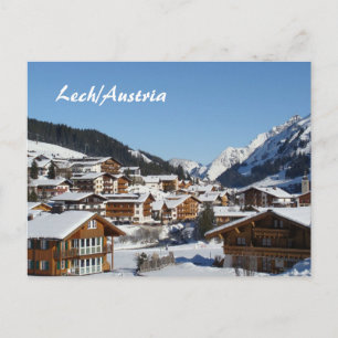 Lech en Autriche - Carte postale