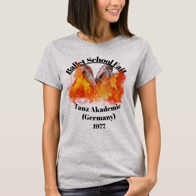 L'école de ballet échoue T-shirt féminin (Devant)