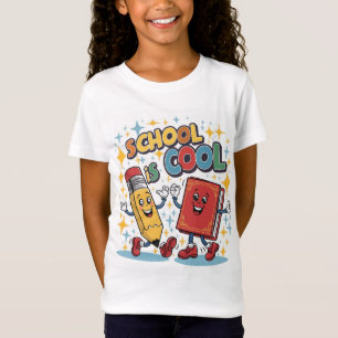 L'école est un t-shirt pour filles cool