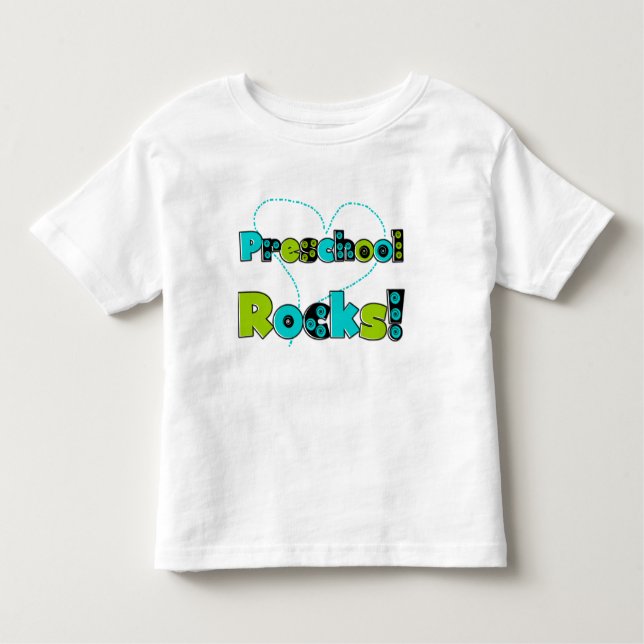 L'école maternelle de coeur bascule des T-shirts (Devant)