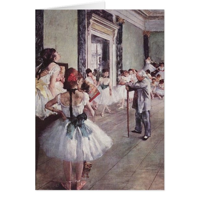 Leçon de ballet d'Edgar Degas (Devant)