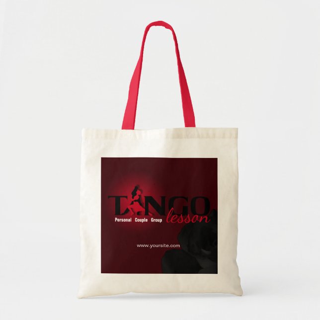 Leçon de tango - Sac imprimé (Devant)