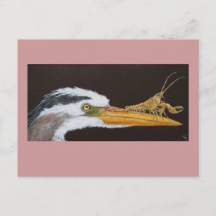 L'écrevisse apprend à sauter la carte postale