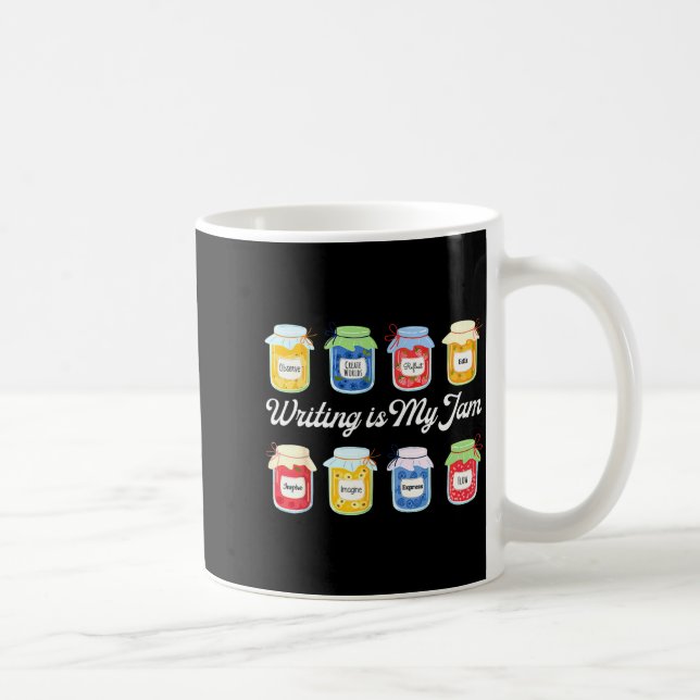 L'écriture est ma tasse de café écrivain drôle aut (Droite)