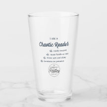 Lecteur chaotique verre à pinte