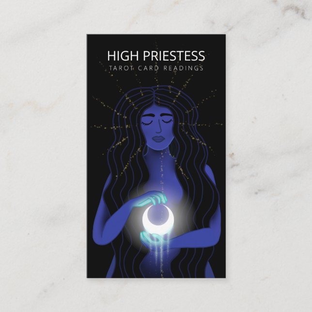 Lecteur de carte Tarot d'illustration spirituelle (Devant)