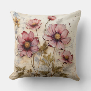 Lecteur de fleurs, coussin floral, cadeau pour ell