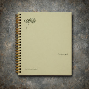 Lecteur de jardin minimaliste d'académie botanique