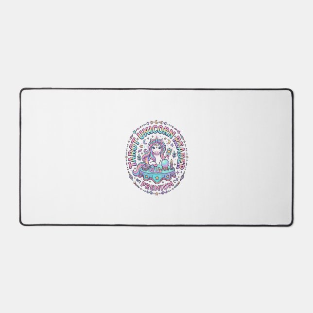 Lecteur de Tarot Licorne Premium Impression Drôle  (Recto)