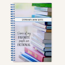 Lecteur Lecteur de livre Bibliophile Nom Carnet