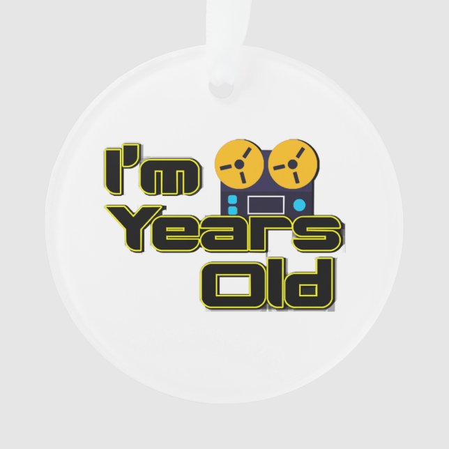 Lecteur Retro Magnetophon bobine-à-bobine (devant)