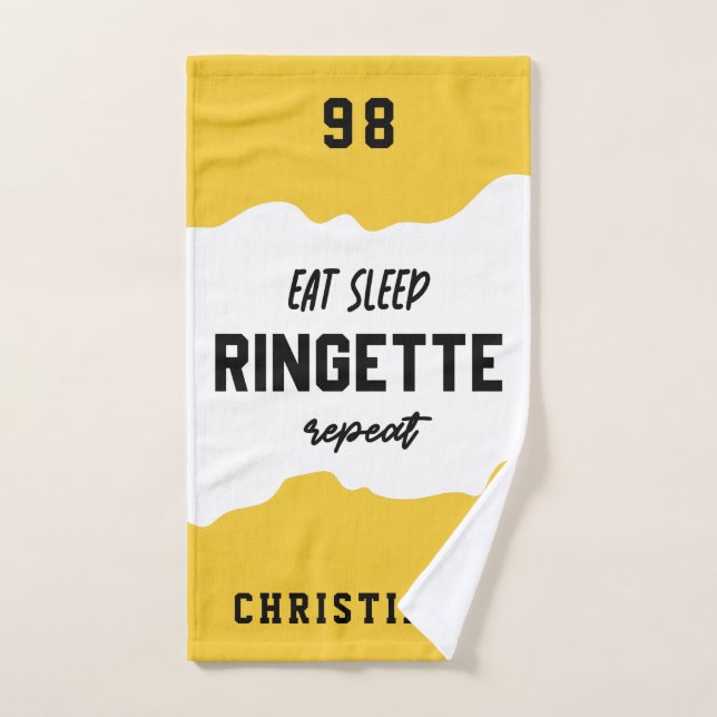 Lecteur Ringette Répéter la sonnette de veille per (Serviette à main)